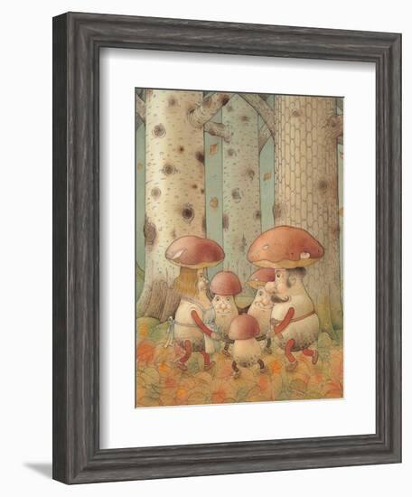 Mushrooms, 2005-Kestutis Kasparavicius-Framed Giclee Print