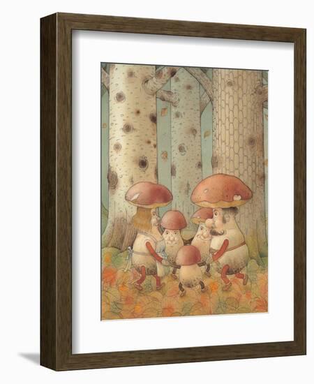 Mushrooms, 2005-Kestutis Kasparavicius-Framed Giclee Print