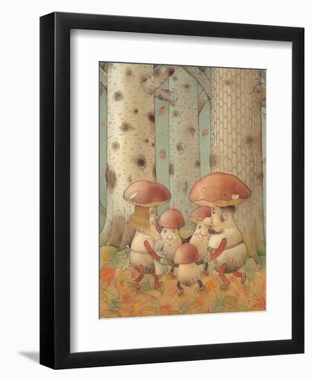 Mushrooms, 2005-Kestutis Kasparavicius-Framed Giclee Print