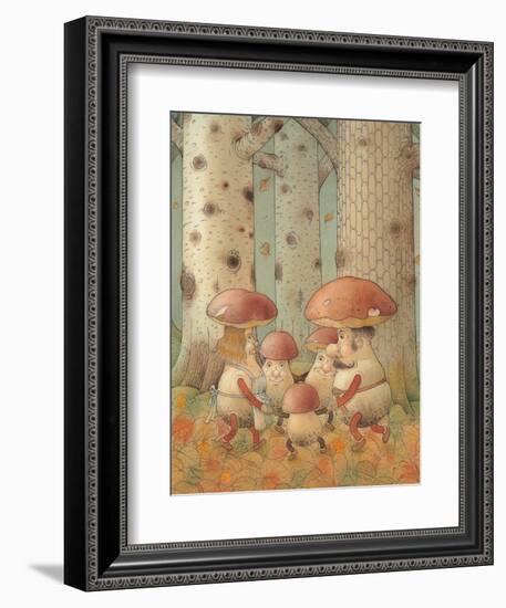 Mushrooms, 2005-Kestutis Kasparavicius-Framed Giclee Print