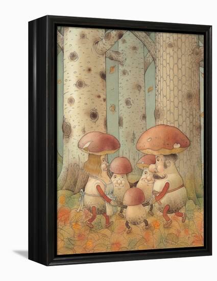 Mushrooms, 2005-Kestutis Kasparavicius-Framed Premier Image Canvas