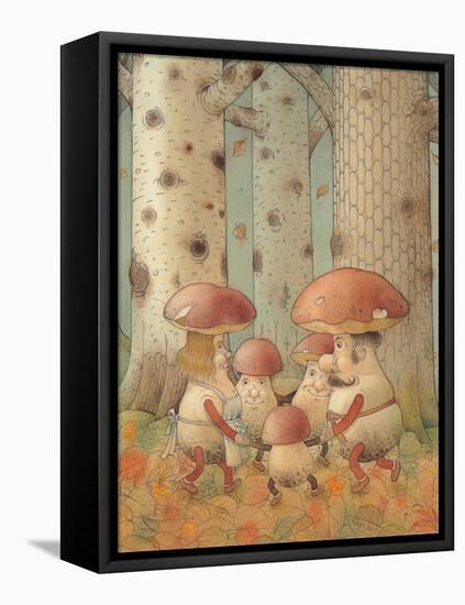 Mushrooms, 2005-Kestutis Kasparavicius-Framed Premier Image Canvas