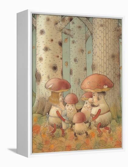 Mushrooms, 2005-Kestutis Kasparavicius-Framed Premier Image Canvas