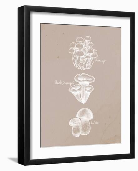 Mushrooms 2-Anne Bailey-Framed Art Print