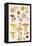 Mushrooms and Truffles-Elizabeth Rice-Framed Premier Image Canvas