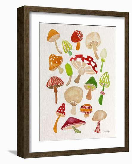 Mushrooms-Cat Coquillette-Framed Giclee Print