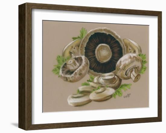 Mushrooms-Barbara Keith-Framed Giclee Print