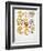 Mushrooms-null-Framed Giclee Print