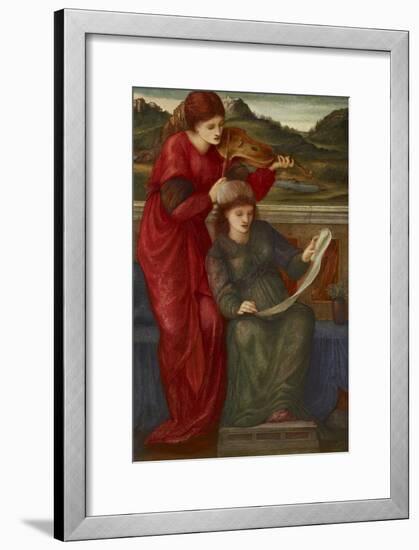 Music, 1877-Edward Burne-Jones-Framed Giclee Print