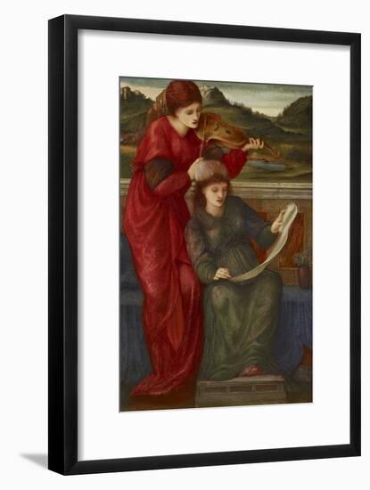 Music, 1877-Edward Burne-Jones-Framed Giclee Print