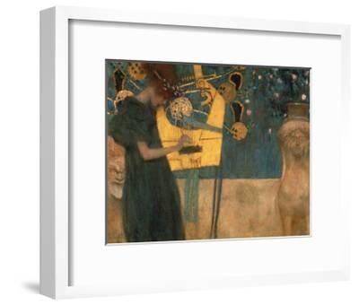 Music, 1895-Gustav Klimt-Framed Giclee Print