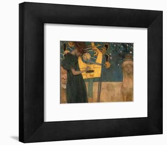 Music, 1895-Gustav Klimt-Framed Giclee Print