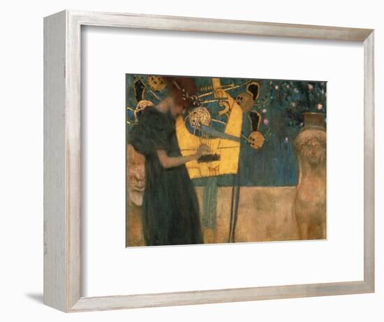 Music, 1895-Gustav Klimt-Framed Giclee Print