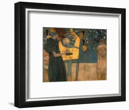 Music, 1895-Gustav Klimt-Framed Giclee Print