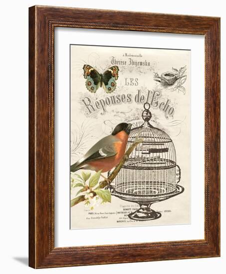 Music Bird I-Gwendolyn Babbitt-Framed Art Print