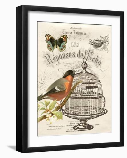 Music Bird I-Gwendolyn Babbitt-Framed Art Print