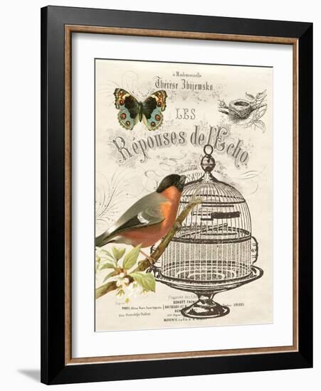 Music Bird I-Gwendolyn Babbitt-Framed Art Print