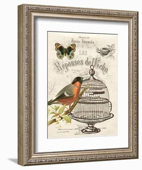 Music Bird I-Gwendolyn Babbitt-Framed Art Print