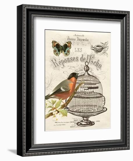 Music Bird I-Gwendolyn Babbitt-Framed Art Print