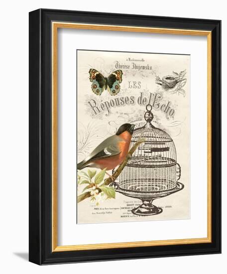 Music Bird I-Gwendolyn Babbitt-Framed Art Print