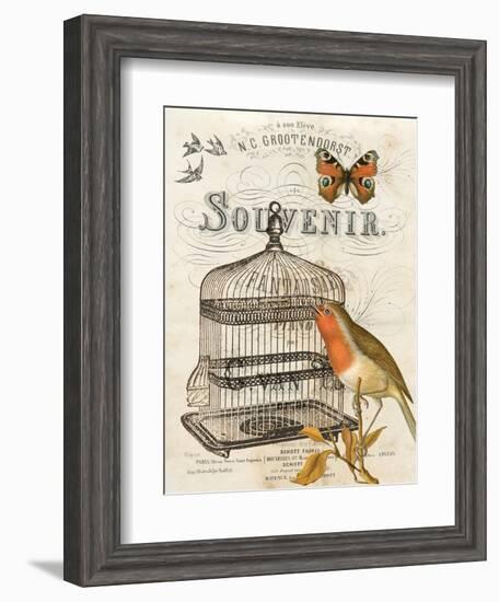 Music Bird II-Gwendolyn Babbitt-Framed Art Print