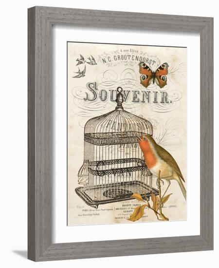 Music Bird II-Gwendolyn Babbitt-Framed Art Print