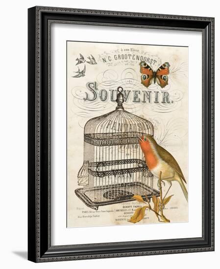 Music Bird II-Gwendolyn Babbitt-Framed Art Print