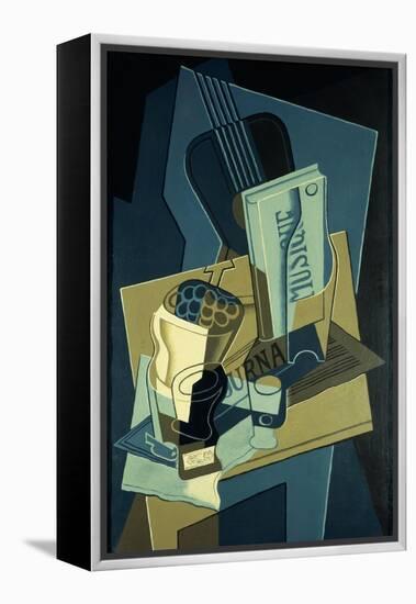 Music Book; Le Cahier de Musique, 1922-Juan Gris-Framed Premier Image Canvas