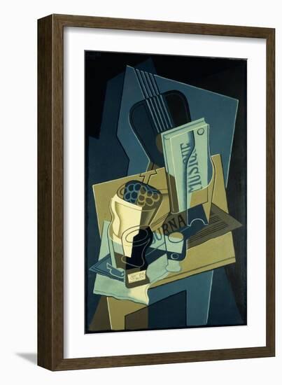 Music Book-Juan Gris-Framed Giclee Print