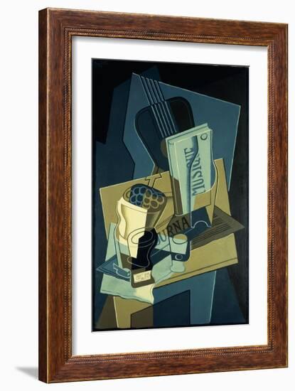 Music Book-Juan Gris-Framed Giclee Print