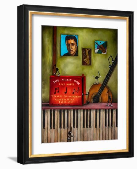 Music Box-Leah Saulnier-Framed Giclee Print