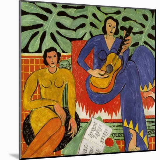 Music, c.1939-Henri Matisse-Mounted Art Print