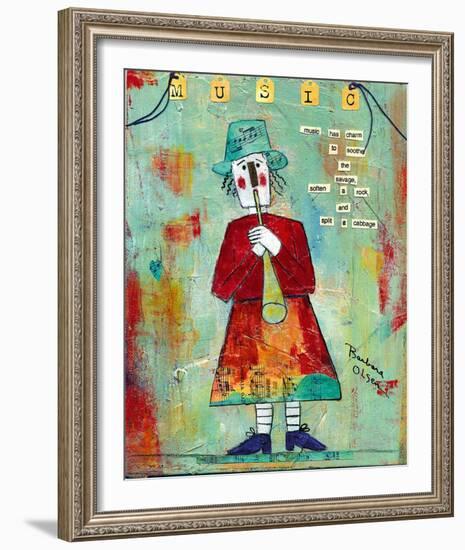 Music Charms-Barbara Olsen-Framed Giclee Print