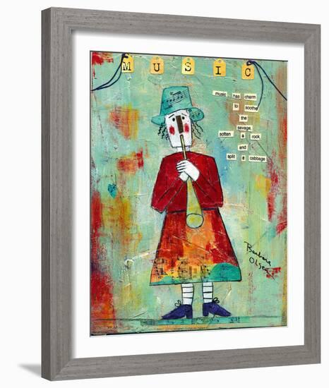 Music Charms-Barbara Olsen-Framed Giclee Print