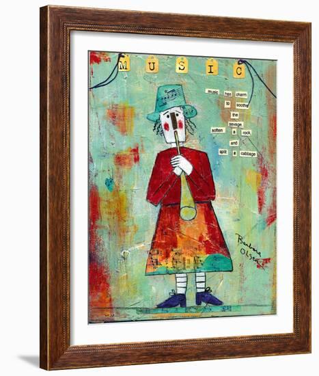 Music Charms-Barbara Olsen-Framed Giclee Print