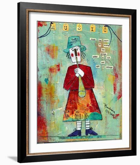 Music Charms-Barbara Olsen-Framed Giclee Print