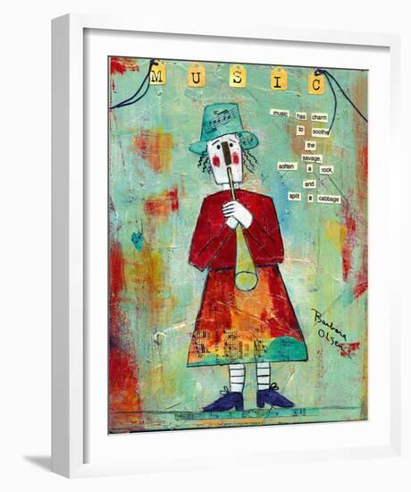 Music Charms-Barbara Olsen-Framed Giclee Print