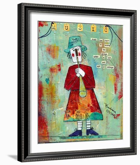 Music Charms-Barbara Olsen-Framed Giclee Print