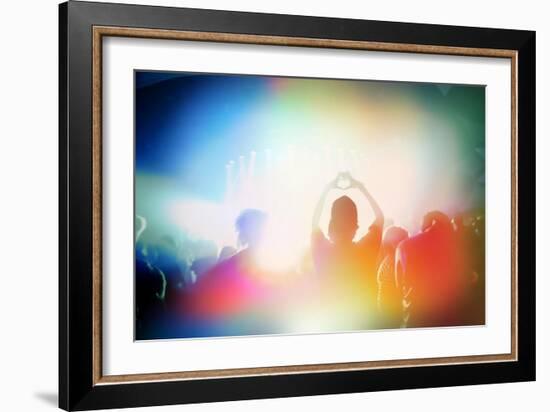 Music Concert-soupstock-Framed Art Print