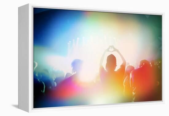 Music Concert-soupstock-Framed Stretched Canvas