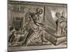 Music, Detail from Tomb of Sixtus IV, 1493, Bronze Statue-Antonio Del Pollaiuolo-Mounted Giclee Print