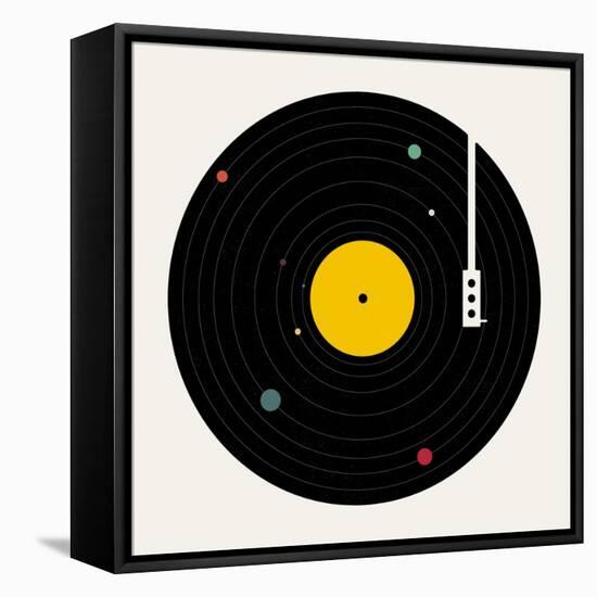 Music Everywhere-Florent Bodart-Framed Premier Image Canvas