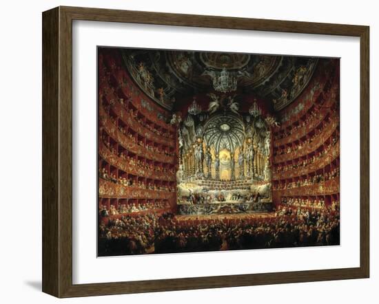 Music Festival-Giovanni Paolo Pannini-Framed Giclee Print