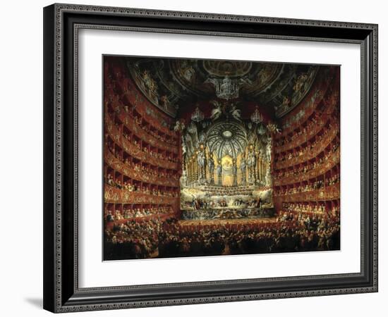 Music Festival-Giovanni Paolo Pannini-Framed Giclee Print