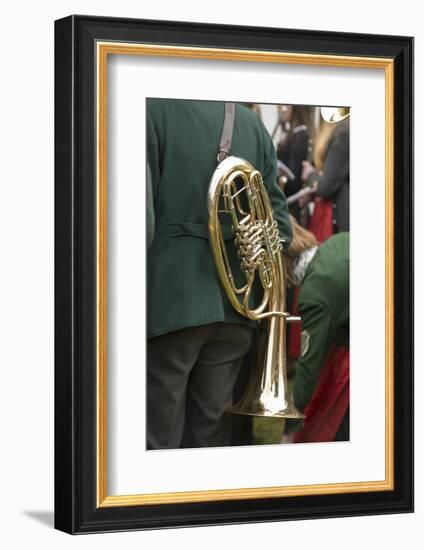 Music for brass instruments-Christine Meder stage-art.de-Framed Photographic Print
