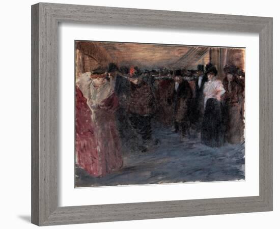 Music Hall, 1890S-Jean Louis Forain-Framed Giclee Print