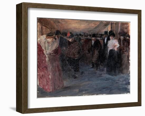 Music Hall, 1890S-Jean Louis Forain-Framed Giclee Print