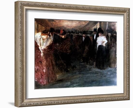 Music-Hall, 1895-1896-Jean Louis Forain-Framed Giclee Print