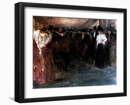 Music-Hall, 1895-1896-Jean Louis Forain-Framed Giclee Print