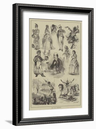 Music Hall Performers-Godefroy Durand-Framed Giclee Print